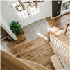 White Oak Live Sawn Wood Floors installed on a staircase and on sale at cheap prices by Reserve Hardwood Flooring