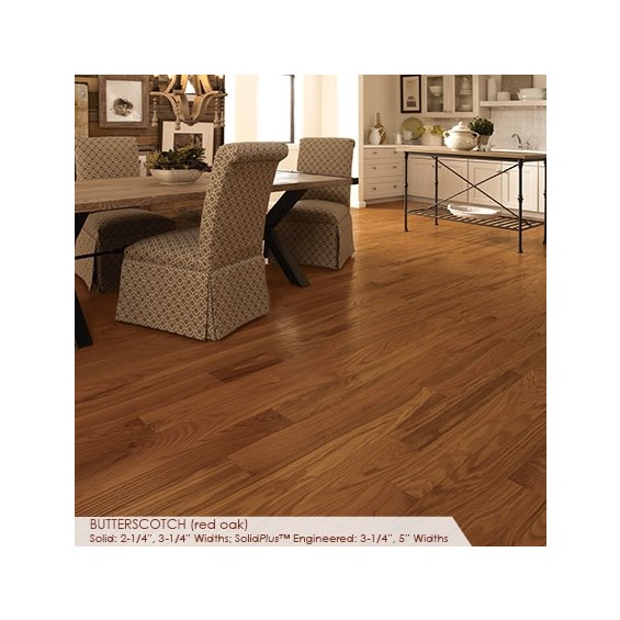 Somerset Classic Collection Strip 2 1/4&quot; Solid Butterscotch Hardwood Flooring