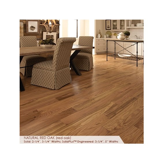 Somerset Classic Collection Strip 3 1/4&quot; Solid Red Oak Natural Hardwood Flooring