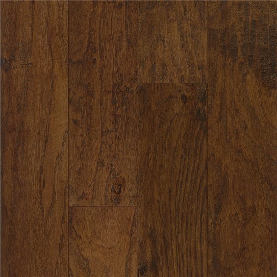 Armstrong American Scrape 5&quot; Engineered Hickory Wilderness Brown Hardwood Flooring