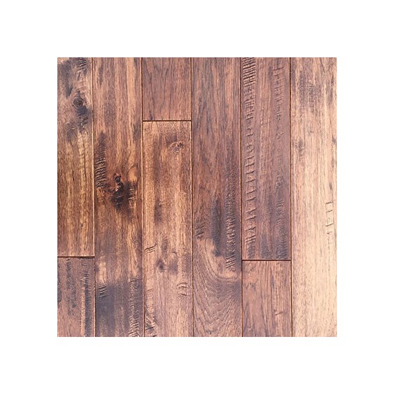 Mullican Chatelaine 4&quot; Hickory Burnt Umber Hardwood Flooring