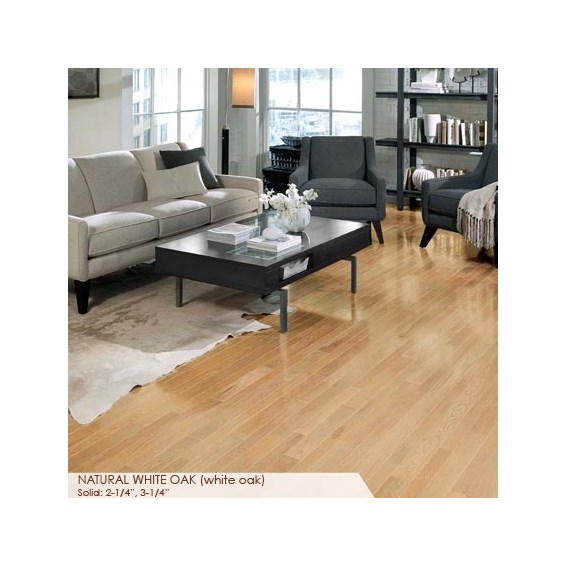 Somerset Homestyle Collection 3 1/4&quot; Solid Natural White Oak Hardwood Flooring