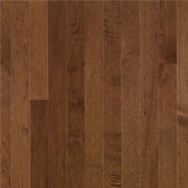 Bruce American Treasures Strip 2 1/4&quot; Hickory Plymouth Brown Hardwood Flooring