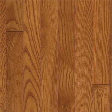 Bruce Waltham Strip 2 1/4&quot; Oak Brass Hardwood Flooring