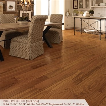 Somerset Classic Collection Strip 2 1/4&quot; Solid Butterscotch Hardwood Flooring