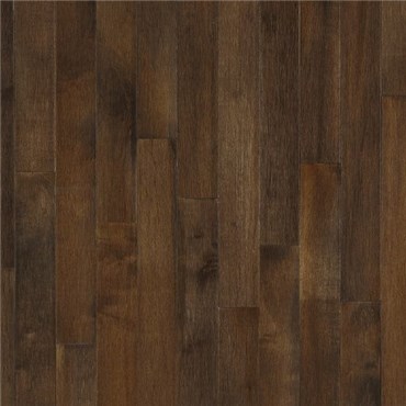 Bruce Kennedale Strip 2 1/4&quot; Dark Maple Cappuccino Hardwood Flooring