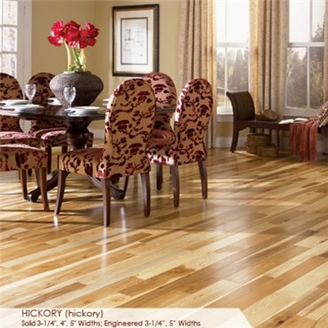 Somerset Character Collection Plank 3 1/4&quot; Solid Hickory Hardwood Flooring