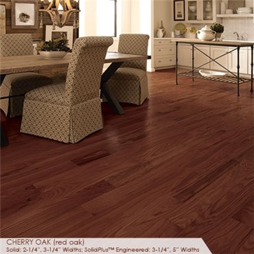 Somerset Classic Collection Strip 3 1/4&quot; Engineered Cherry Oak Hardwood Flooring