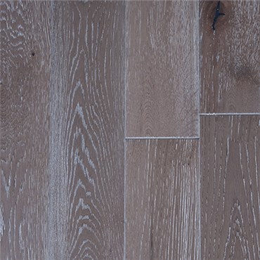 Garrison II Distressed 5&quot; White Oak Grey Wired Hardwood Flooring