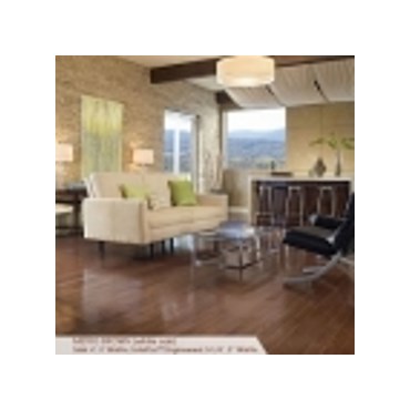 Somerset Color Collection Plank 4&quot; Solid Metro Brown Hardwood Flooring