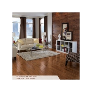 Somerset Color Collection Strip 2 1/4&quot; Solid Golden Oak Hardwood Flooring