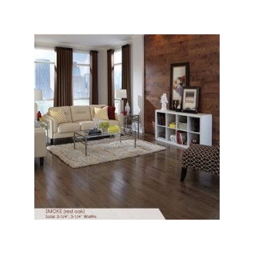 Somerset Color Collection Strip 2 1/4&quot; Solid Smoke Hardwood Flooring