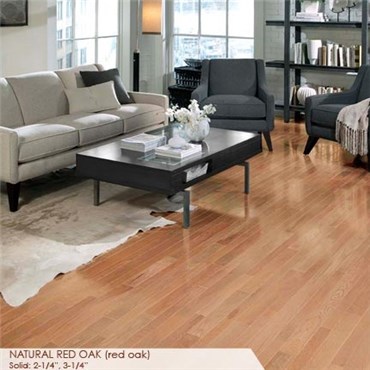 Somerset Homestyle Collection 2 1/4&quot; Solid  Red Oak Natural Hardwood Flooring