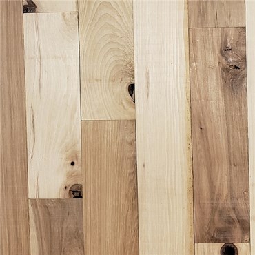 Hickory #3 Common Unfinished Solid Wood Floor at cheap prices at Reserve Hardwood Flooring