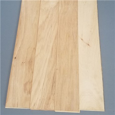 3 X 3 8 Hickory Character Unfinished Engineered Wood Floor