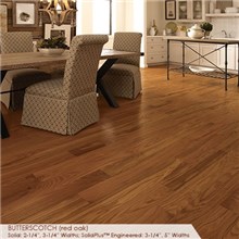 Somerset Classic Collection Strip 2 1/4" Solid Butterscotch Hardwood Flooring