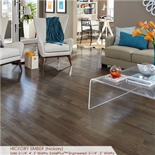 Somerset Character Collection Plank 5" Solid Hickory Ember Hardwood Flooring