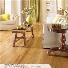 Somerset Character Collection Plank 3 1/4" Engineered White Oak Natural Hardwood Flooring