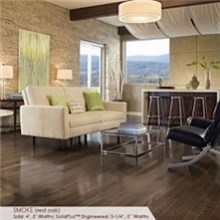Somerset Color Collection Plank 5" Solid Smoke Hardwood Flooring