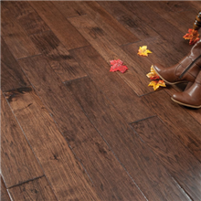 Hand Scraped Hickory Old West Prefinished Solid Wood Floors on sale at the cheapest prices by Reserve Hardwood Flooring