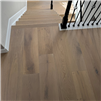 european french oak cascade prefinished engineered hardwood flooring stair case installation