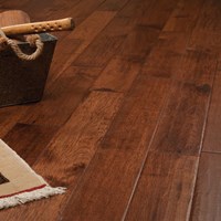 Hickory Hand Scraped Domestic Prefinished Solid Wood Floors Priced Cheap at Reserve Hardwood Flooring