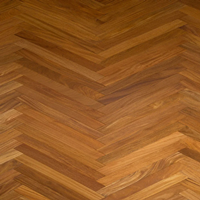 Brazilian Teak Herringbone Unfinished Solid Exotic Wood Flooring at Cheap Prices by Reserve Hardwood Flooring