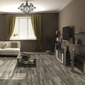 Global GEM Farmstead Reclaimed Oak Bartlett Waterproof SPC Rigid Core Vinyl Floor