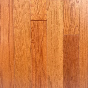 2 1/4" x 3/4" Oak Butterscotch Prefinished Solid
