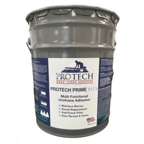 PROTECH Prime Plus Urethane Adhesive w/ Moisture Barrier, Sound Suppressant and Crack Coverage