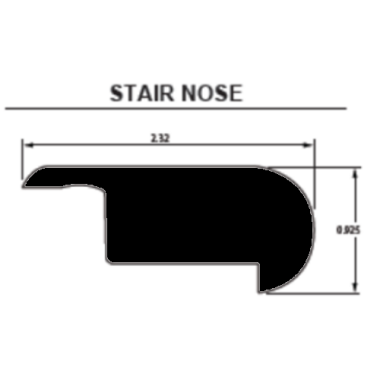 Mannington Restoration Collection Overlap Stair Nose