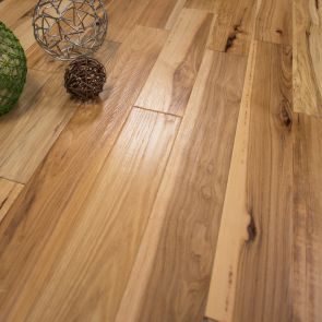 5" x 1/2" Hickory Character Hand Scraped 3mm Wear Layer Prefinished Engineered