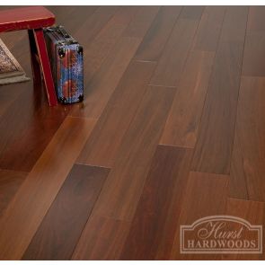 3 1/4" x 3/4" Brazilian Walnut Clear Grade Prefinished Solid