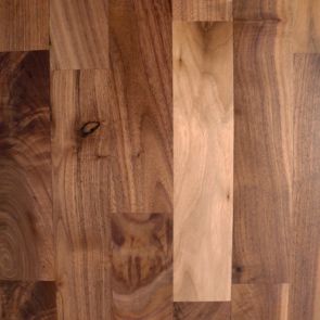 6" x 3/4" Walnut #2 Common Unfinished Solid