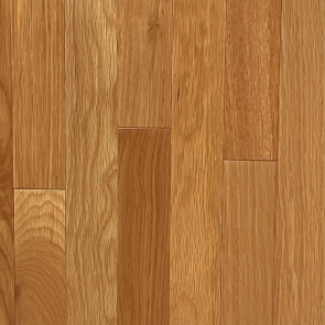 3 1/4" x 3/4" White Oak Choice Natural Prefinished Solid