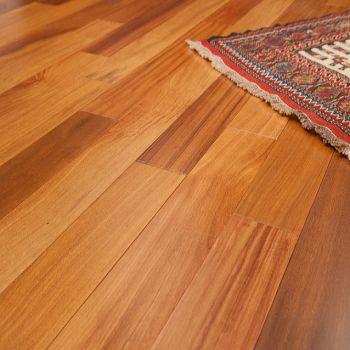4 3/4" x 9/16" Brazilian Teak Prefinished Engineered